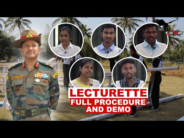 Lecturette (SSB Interview) Live Demo & Feedback by Maj Gen VPS Bhakuni | SSB Sure Shot Plus