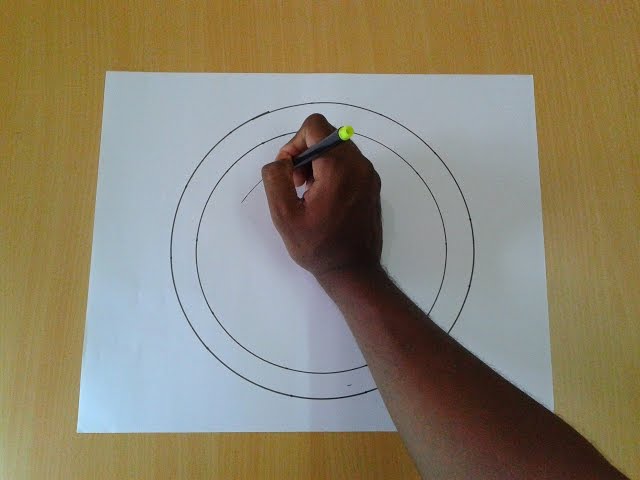 Life Hack #2: How to Draw an Accurate Circle quickly without using any Instruments