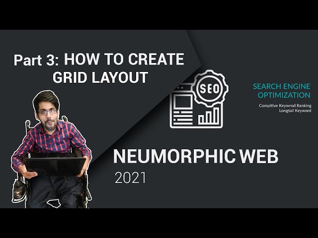 How To Create Neumorphic Design Website In HTML CSS 2021 Part 3 | Code Fusion