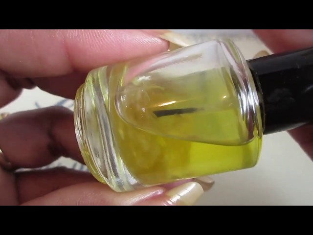 DIY Garlic Cuticle Oil