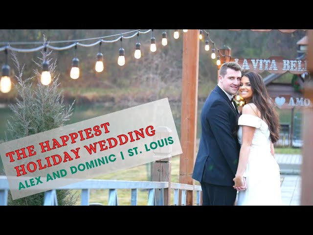 Happy Holiday Wedding Videography in St. Louis - Family, Friends, and Fun at Piazza Messina