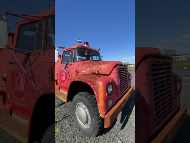 International Loadstar 1700 4x4 Fire Truck, 1970