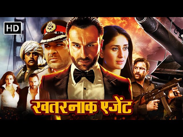 BOLLYWOOD BLOCKBUSTER SPY ACTION MOVIE | Agent Vinod Full Movie | Saif Ali Khan, Kareena Kapoor | HD