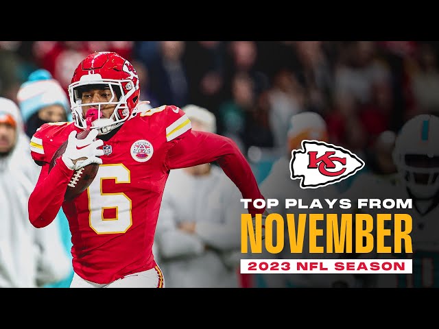 Kansas City Chiefs' Top Plays of November | 2023 NFL Season
