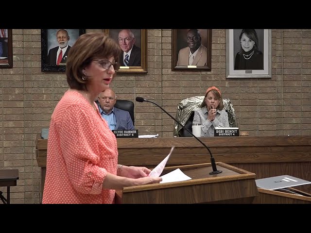 Concerned Parent Addresses Terrebonne School Board on Upcoming Changes to School Lunch Program