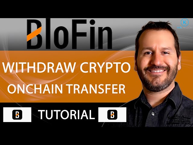 BLOFIN - WITHDRAW CRYPTO - TUTORIAL - HOW TO TRANSFER CRYPTO ASSETS OFF OF BLOFIN