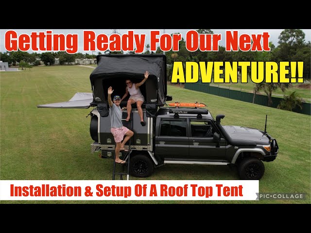 Preparation, Installation & SetUp of ROOF TOP TENT-79 Series Landcruiser 4X4-Travel Australia-(88)