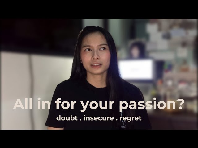 All in to follow your passion? Think about it for a sec