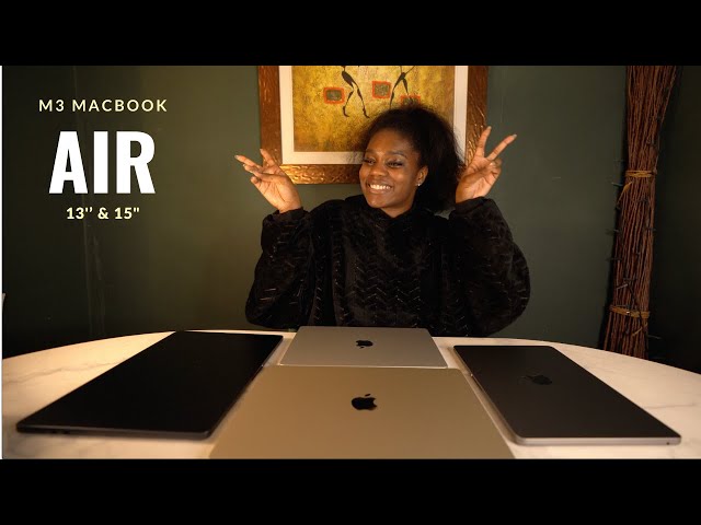 Unboxing Every Colour of the New M3 MacBook Air - 13-inch & 15-inch!