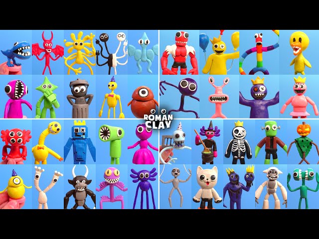 Making ALL Rainbow Friends Fan Mods 😬 Roblox with Clay