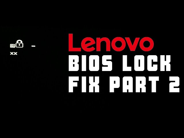 Lenovo Thinkpad BIOS lock removal TWO The Sequel T430