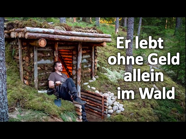 Dieser Deutsche lebt seit 9 Jahren allein im Wald