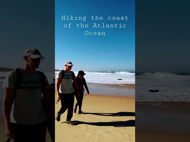 Hiking the Coast of the Atlantic Ocean #shorts #hiking