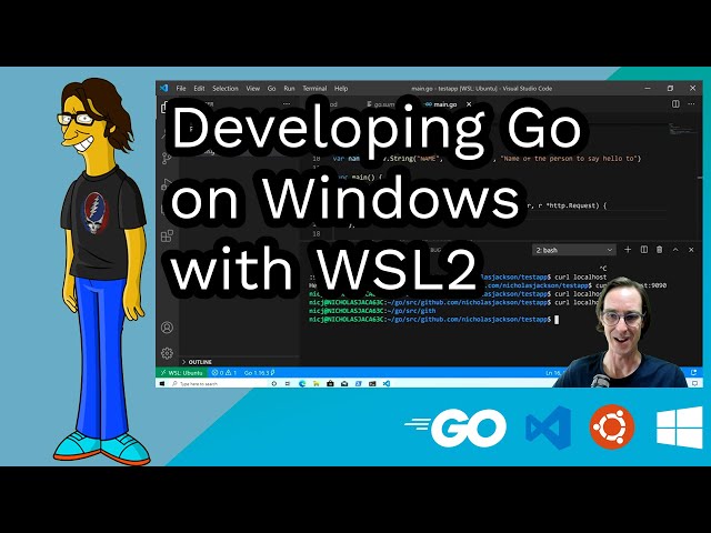 Developing Go on Windows with WSL2