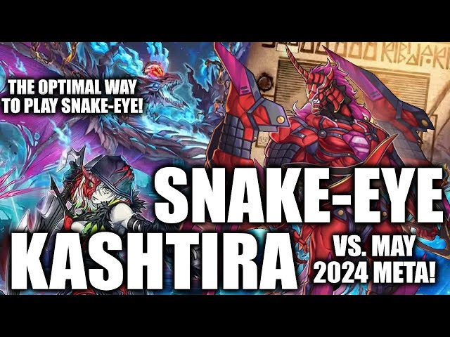 (Master Duel) OPTIMAL ENGINE WITH STRONGEST DECK? Snake-Eye Kashtira (May 2024)