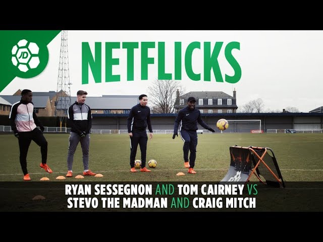 Ryan Sessegnon & Tom Cairney Vs Stevo The Madman & Craig Mitch - Netflicks Challenge