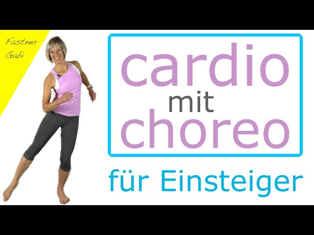 💜 24 min. cardio mit Choreografie für Einsteiger | Bewegung im Rhythmus | ohne Geräte, im Stehen