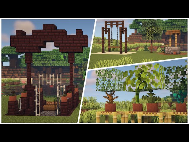 Small Minecraft Decorations Part 1! ~ Building Shorts