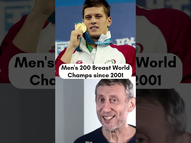 Every Men's 200m Breaststroke World Champion since 2001 | #sports #swimming #aquadoha2024
