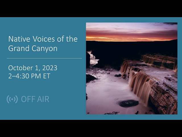 Native Voices of the Grand Canyon