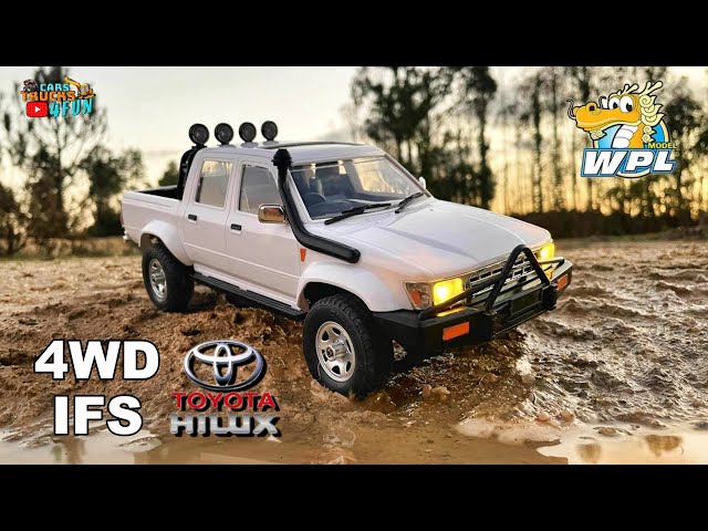 4WD Toyota Hilux | WPL D64-1 | Unboxing & First Drive | Cars Trucks 4 Fun