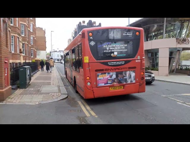 Same Nice Driver From Yesterday. GAL SE52 YX60EOK on Route 485 at Putney Pier