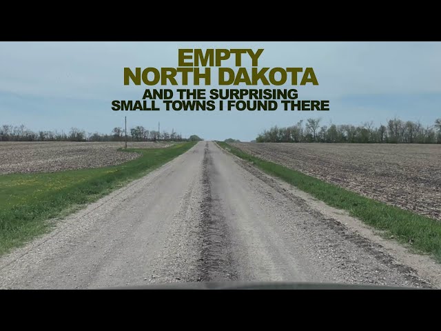EMPTY NORTH DAKOTA - And The Surprising Small Towns I Found There
