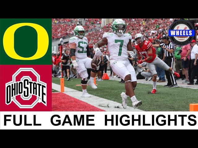 #12 Oregon vs #3 Ohio State Highlights | College Football Week 2 | 2021 College Football Highlights