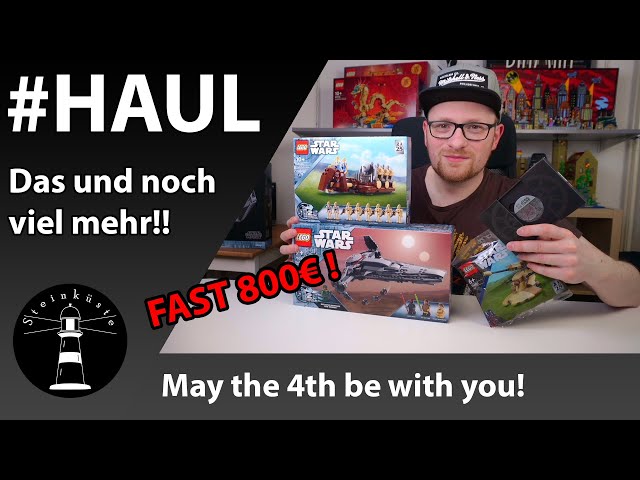 Fast 800€ MEGA Haul beim LEGO® Star Wars Event - May the 4th be with you #lego