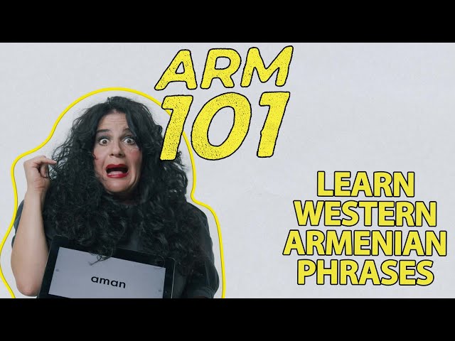 Learn Western Armenian Phrases with Lory Tatoulian
