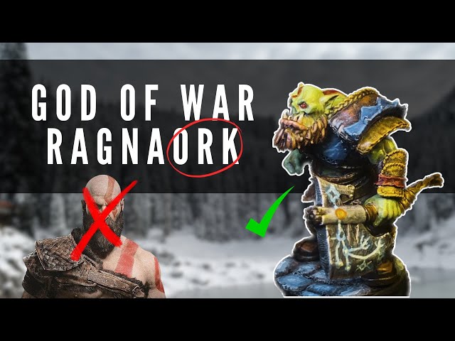 3D Print Kratos and Atreus as ORCS | God of War Ragnarok