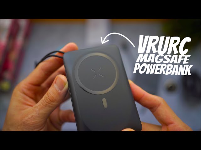 VRURC MagSafe 10,000mAH Powerbank | ASMR Unboxing
