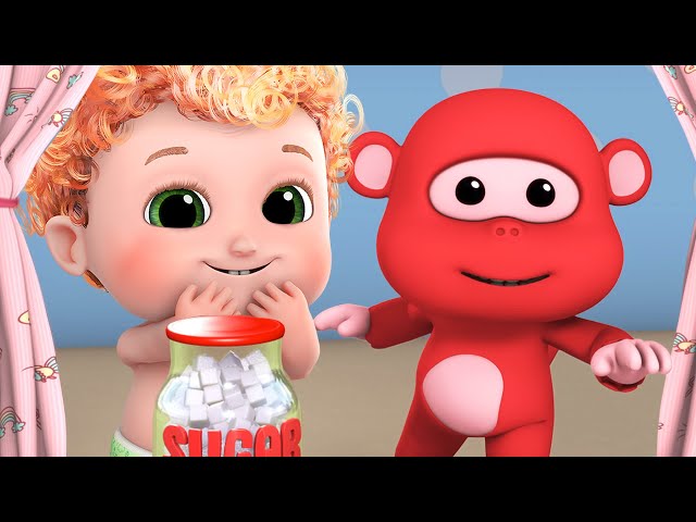 👶 Johny Johny Yes Papa Nursery Rhyme | Part 3 - 3D Animation Rhymes & Songs for Children @BlueFish4k