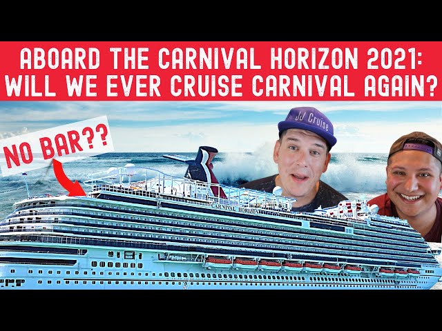 We Sailed on the First Carnival Cruise out of Florida in 2021 - The Good and Bad of Carnival Horizon