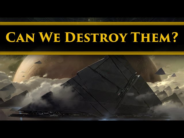 Destiny 2 Lore - Why is it so hard to Destroy a Pyramid ship? Are they indestructible?