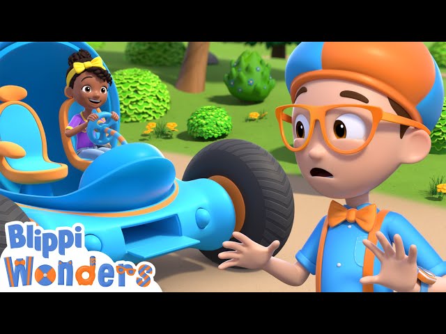 How to Fix the Blippi Mobile?! | Blippi Wonders Educational Videos for Kids
