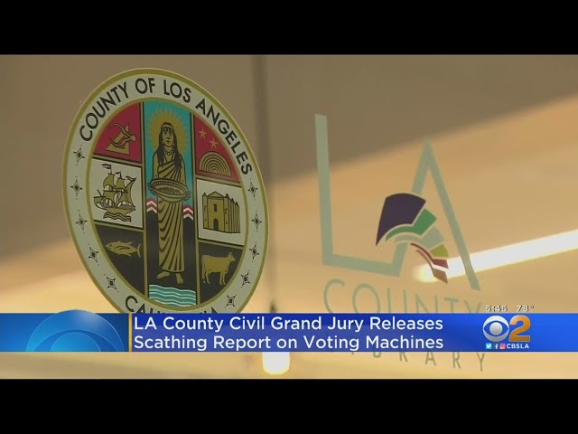 Civil Grand Jury Releases Scathing Report On LA County Voting Machines