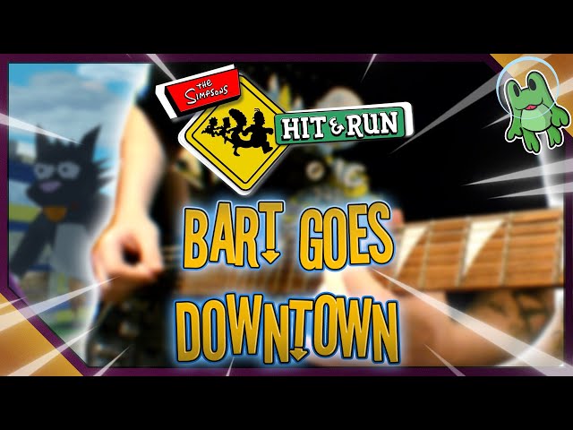 The Simpsons Hit & Run: BART GOES DOWNTOWN - BART'S THEME FULL COVER | Auspicious Frog