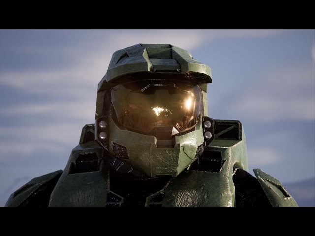 Halo 3 Announcement Trailer Remake with UE4 and C4D