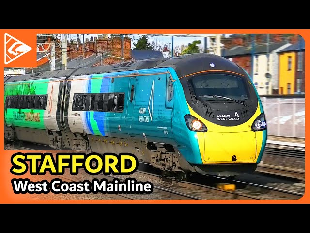 UNBELIEVABLE DAY of Trains at Stafford (WCML) 23/02/2023