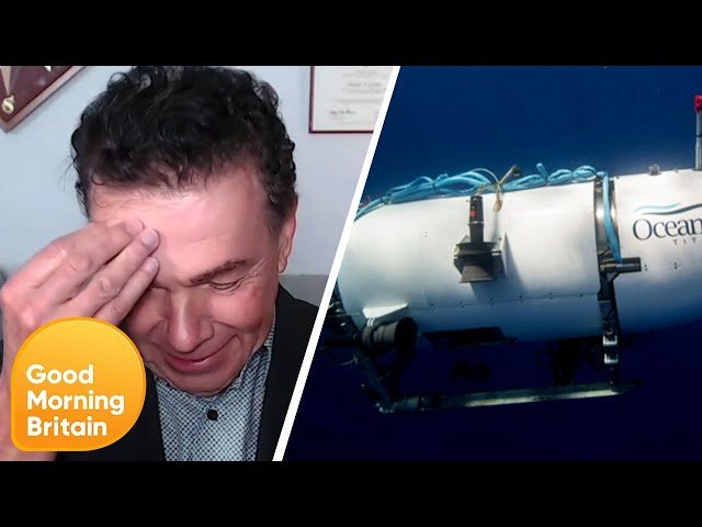 Dr Michael Recounts Trapped Titanic Submersible Experience 23 Years Ago | Good Morning Britain