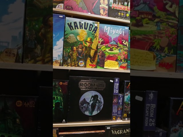 Jeux De Societe! A Board Game Store in Nice, France #shorts