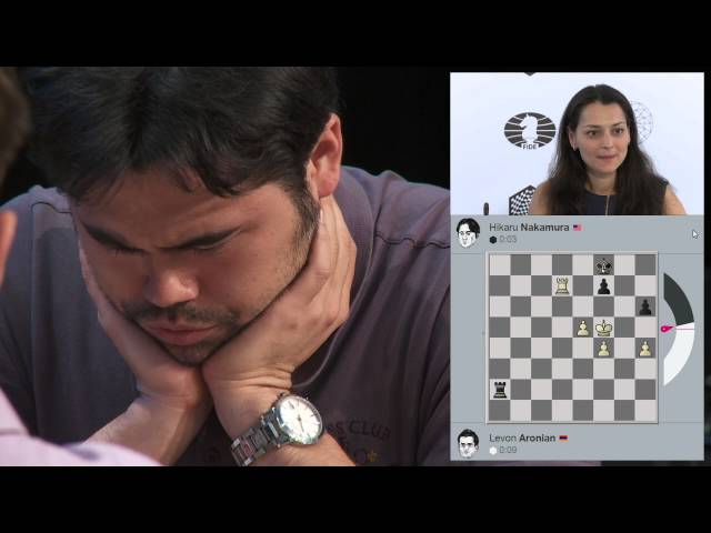 Round 6. Touch Move in game Aronian-Nakamura