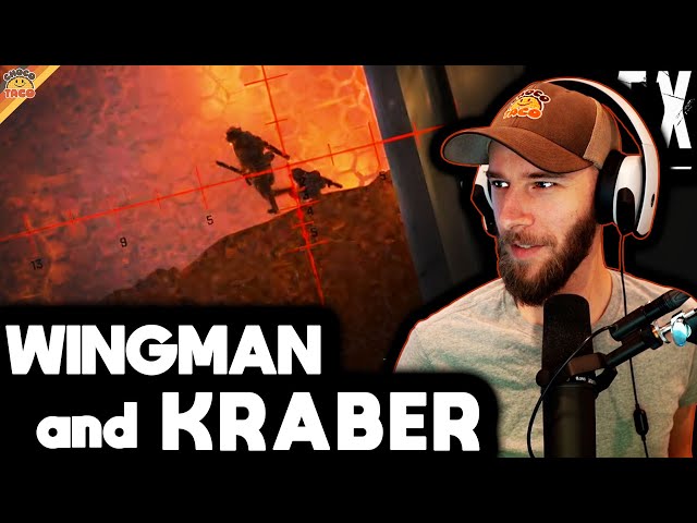 Spicy Wingman Hot Drop with a Kraber Ending ft. Reid & HollywoodBob - Apex Legends Gameplay