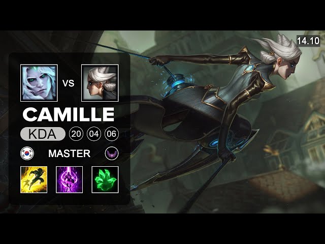 Camille vs Viego Top - KR Master - Patch 14.10 Season 14