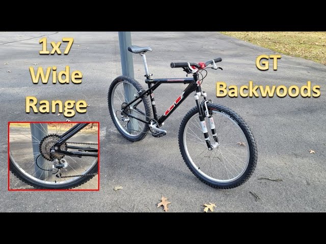 1x7 Wide Range! Finally, the answer we have all needed for MTB restoration. Starring a GT Backwoods