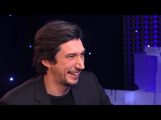 Adam Driver Describes 'Star Wars: The Force Awakens' As 'Visually Thrilling' | Access Hollywood