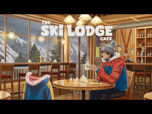 ski lodge café. 🏂☕ jazzy winter mix
