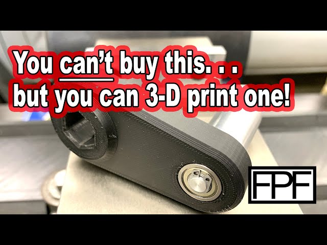 3D Printed Vise Speed Handle
