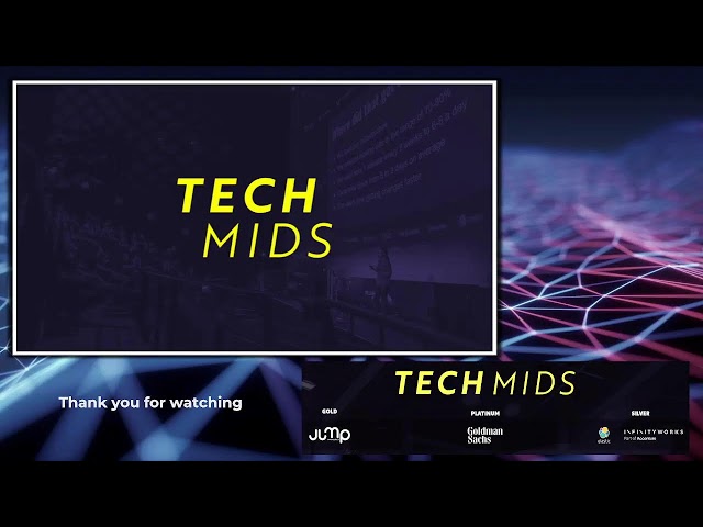 TechMids Conf 2022 - Live from Millennium Point